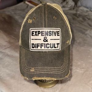 Women’s gag gift ! Never worn, baseball cap. One size. Gift for women of girls.